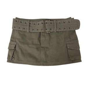 Princess Polly Iconic Cargo Mini Skirt Khaki